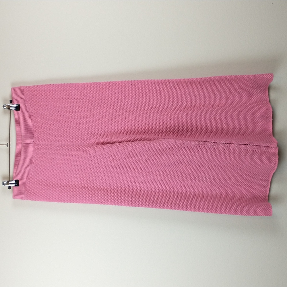 Free People Hailee Sweater Set Smocked Pink Wide Leg Pants